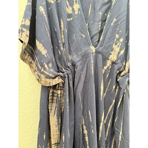 Goddess Tie Dye Kaftan Maxi Dress - Picture 5 of 9